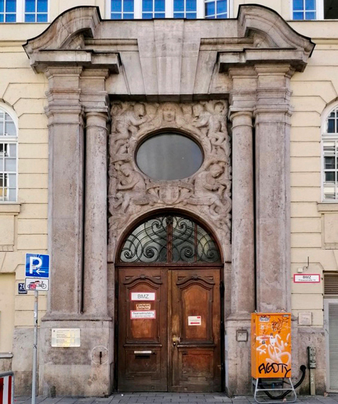Die städtische Malschule an der Westenriederstraße